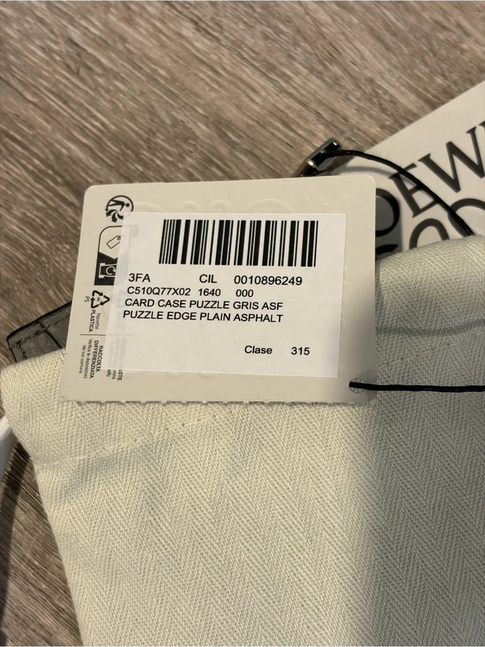 Brand New Loewe Puzzle Card Holder